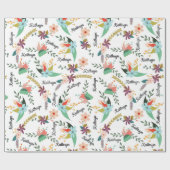 Personalisiert Geschenkpapier (Flach)