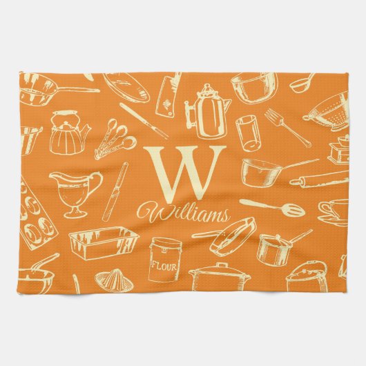 Personalisiert Geschirrtuch (Horizontal)