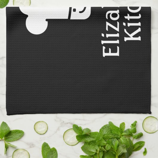 Personalisiert Geschirrtuch (Gefaltet)