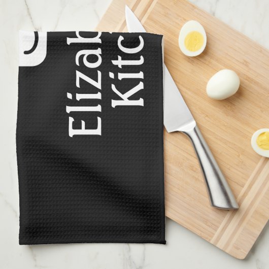 Personalisiert Geschirrtuch (Viertel Falte)