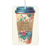 Personalisiert gesegnet autolufterfrischer (Vorderseite)