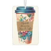 Personalisiert gesegnet autolufterfrischer (Rückseite)