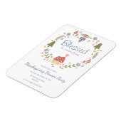 Personalisiert gesegnetes, dankbares Party Magnet (Linke Seite)