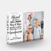 Personalisiert gesegnetes Großeltern-Gedicht moder Fotoblock (Links)