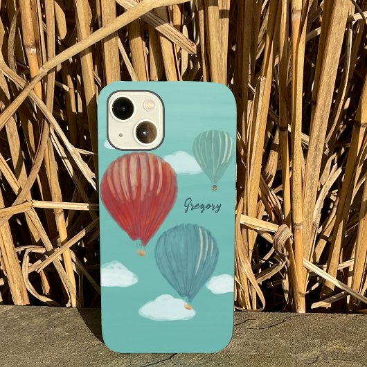 Personalisiert gestrichene Heißluftballons Case-Mate iPhone Hülle