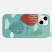 Personalisiert gestrichene Heißluftballons Case-Mate iPhone Hülle (Rückseite (Horizontal))