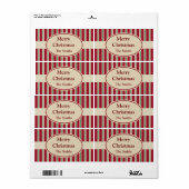 Personalisiert gestrichene Weihnachtsmarken (Vorne)