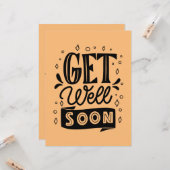 Personalisiert Get Well bald Karte (Vorderseite/Rückseite Beispiel)