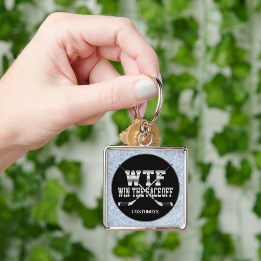 Personalisiert gewinnen schlüsselanhänger (Hand)