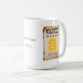 Personalisiert Gewollt Poster-Tasse Kaffeetasse (VorderseiteRechts)