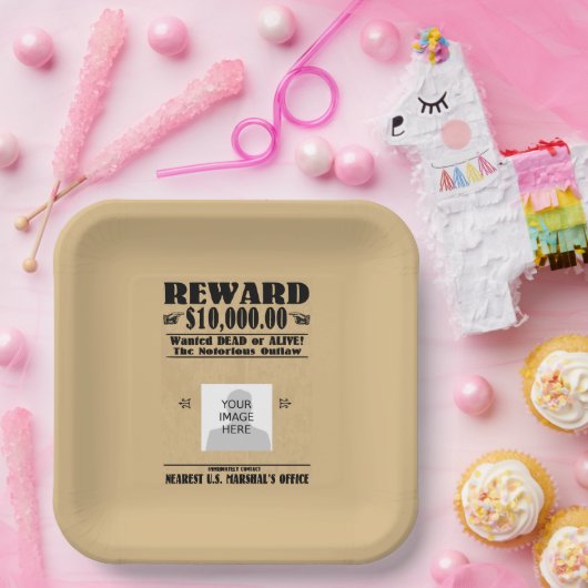 Personalisiert Gewollt Tote oder Lebende Pappteller (Party)