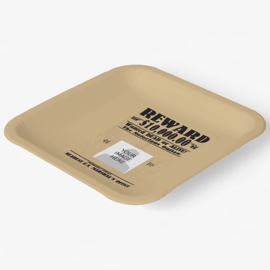 Personalisiert Gewollt Tote oder Lebende Pappteller (Gewinkelt)