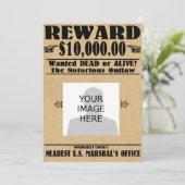 Personalisiert Gewollt Tote oder Lebendgeburt Einladung (Stehend Vorderseite)