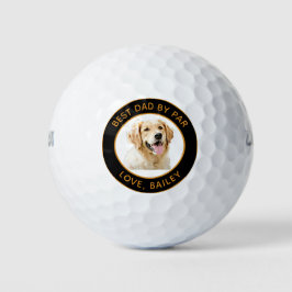 Personalisiert Gezeichnet Golden Retriever Hund Golfball