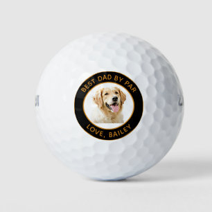 Personalisiert Gezeichnet Golden Retriever Hund Golfball