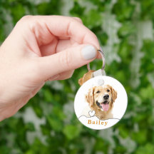 Personalisiert Gezeichnet Golden Retriever Hund