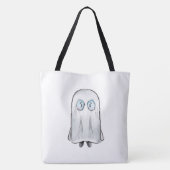 Personalisiert Ghost-Leckerei Tote-Tasche Tasche (Rückseite)