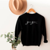 Personalisiert Gigi Oma Sweatshirt