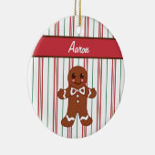 Personalisiert Gingerbread Boy Ornament (Rechts)