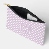 Personalisiert Gingham Kariert Pattern Zubehörtasche (Offen)