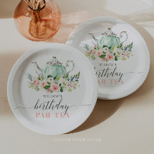Personalisiert Girl Birthday Par-Tea Tea Party