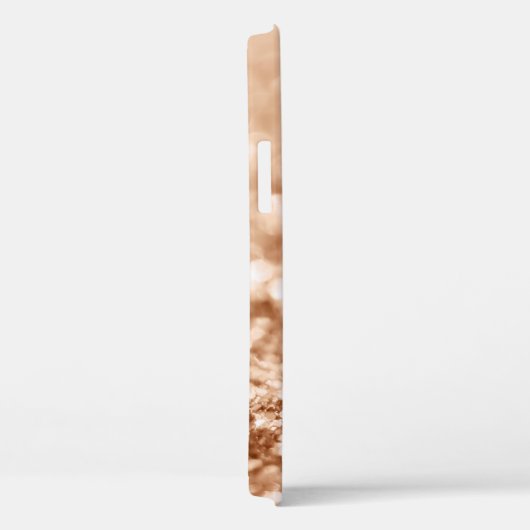 Personalisiert Girl-Gold-Glitzer-Glitzern Monogram Case-Mate iPhone Hülle (Rückseite / Rechts)