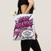 Personalisiert GIRL POWER Girls Weekend Tasche (Von Nahem)