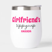 Personalisiert Girlfriend's Sippy Cup Wine Tumbler (Links)