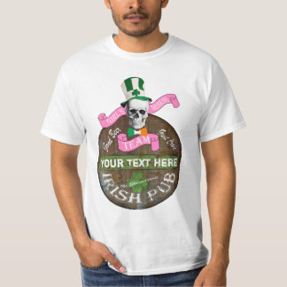 Personalisiert Girls irish trinkteam St Patricks T-Shirt