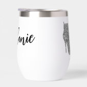 Personalisiert Girls Trip Disco Mirror Silver Boot (Rechts)