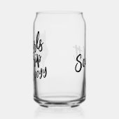 Personalisiert Girls Trip Disco Mirror Silver Boot Dosenglas (Links)