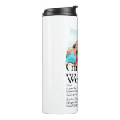 Personalisiert Girls Weekend Definition Foto Thermosbecher (Nach links gedreht)