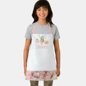 Personalisiert Girls Woodland Fee Blumenschule Schürze (Insitu)