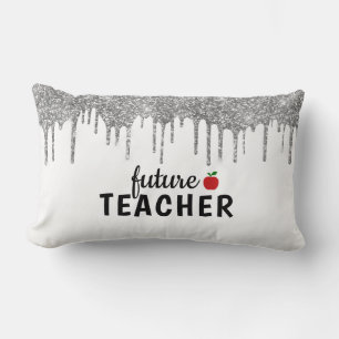 Personalisiert Glam Teacher Lendenkissen