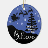 Personalisiert glauben keramik ornament (Links)