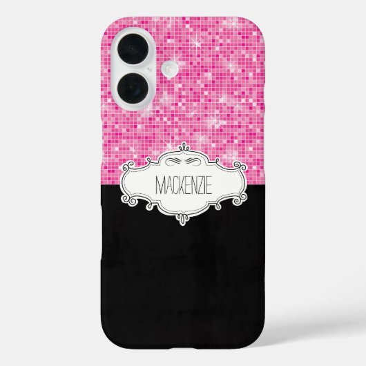 Personalisiert Glittery Samsung Galaxy 6 Fall Case-Mate iPhone Hülle (Rückseite)