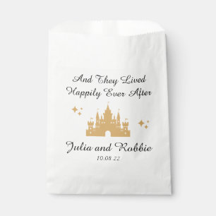 Personalisiert glücklich je nach Hochzeit Geschenktütchen