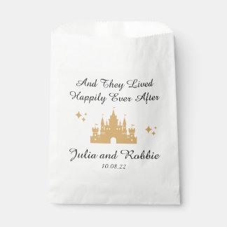 Personalisiert glücklich je nach Hochzeit Geschenktütchen