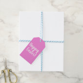 Personalisiert glückliche Ostern - Geschenkanhänger (Mit Garn)