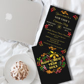 PERSONALISIERT GLÜCKLICHES NEUES JAHR 20XX EINLADUNG