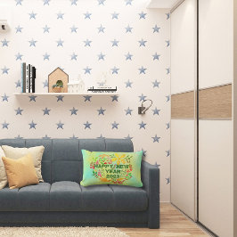 PERSONALISIERT GLÜCKLICHES NEUES JAHR 20XX LENDENKISSEN