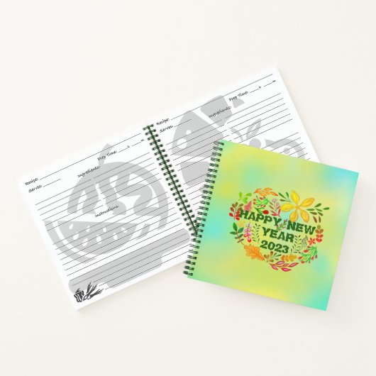PERSONALISIERT GLÜCKLICHES NEUES JAHR 20XX NOTIZBLOCK (Innenseite)