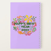 PERSONALISIERT GLÜCKLICHES NEUES JAHR 20XX NOTIZBLOCK (Rückseite)