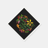 PERSONALISIERT GLÜCKLICHES NEUES JAHR 20XX SERVIETTE (Ecke)