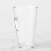 Personalisiert Glückwunsch Graduate Glas (Links)