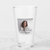 Personalisiert Glückwunsch Graduate Glas (Vorderseite)