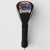 Personalisiert Go Kart Extreme Racing Karting Race Golf Headcover (Vorderseite)