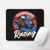 Personalisiert Go Kart Extreme Racing Karting Race Mousepad (Mit Mouse)