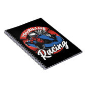 Personalisiert Go Kart Extreme Racing Karting Race Notizblock (Rechte Seite)