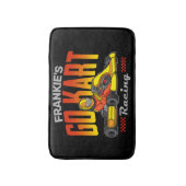 Personalisiert Go Kart Racing Motorsport Karting Badematte (Vorderseite Vertikal)